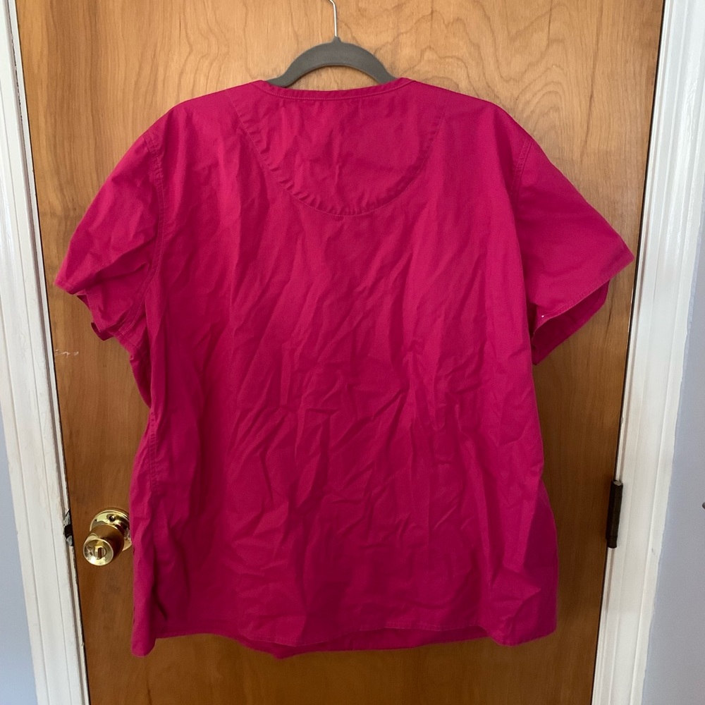 Pink Scrub Top - Picture 3 of 3
